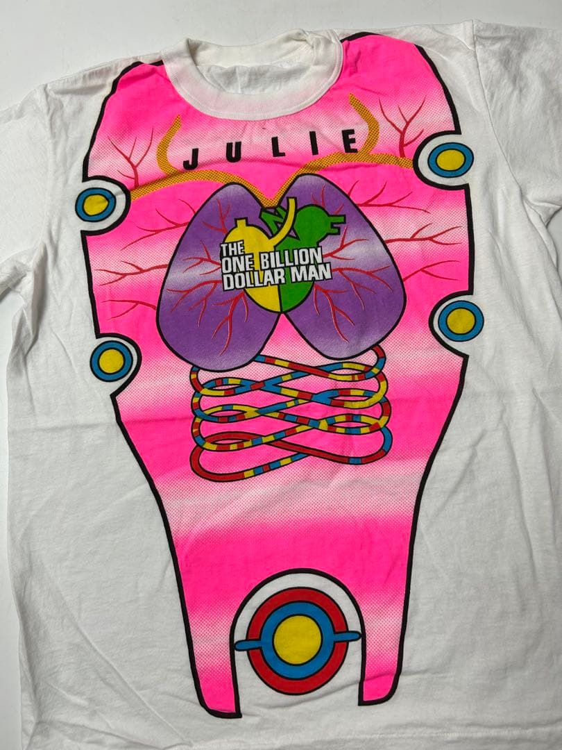 80’s JULIE 沢田研二　半袖Tシャツ　ホワイト　Sサイズ相当