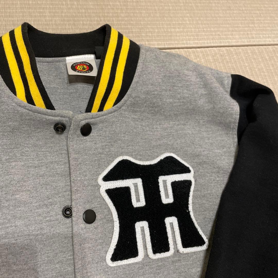 ま*︎様 阪神タイガース　ブルゾン　黒×グレー