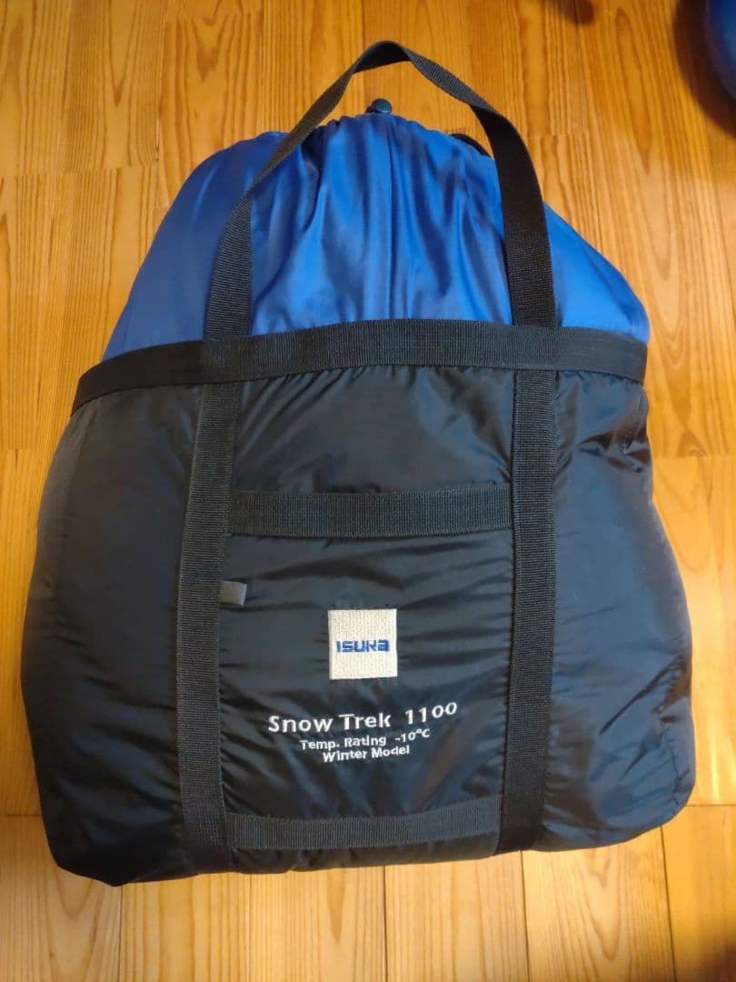 【冬キャンプ】ISUKA  Trek 1100 化繊シュラフ -10℃