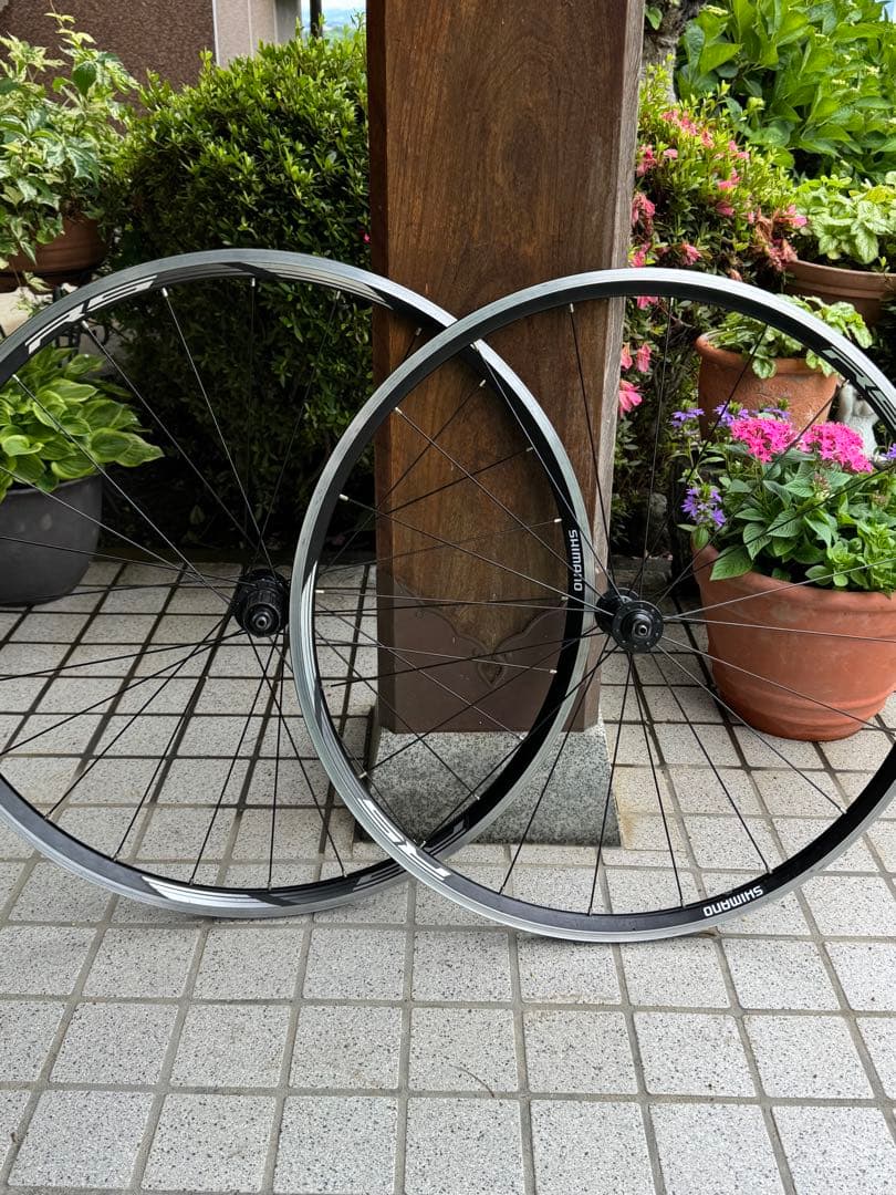 [値下げしました]SHIMANO ホイール622x 15-18C リムブレーキ用