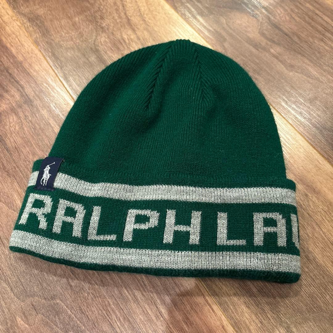 風さま　RALPHLAUREN RLX 《 ニット帽 》 美品