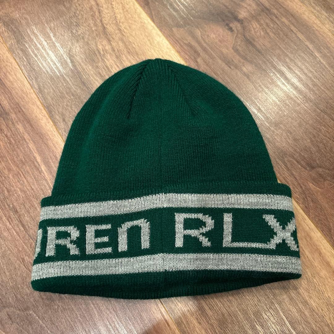 風さま　RALPHLAUREN RLX 《 ニット帽 》 美品