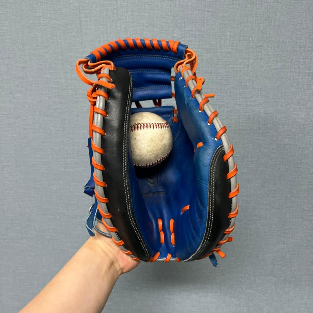 1363 ヤバネ 型抜群 極美品 軟式 キャッチャーミット