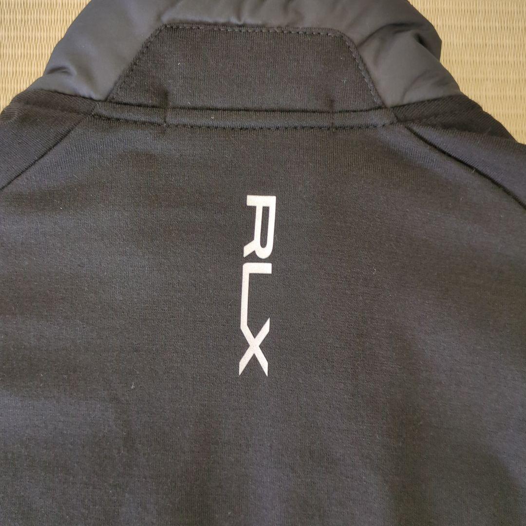 RLX ラルフローレン 中綿切替 ジップジャケット ブラック系 XS