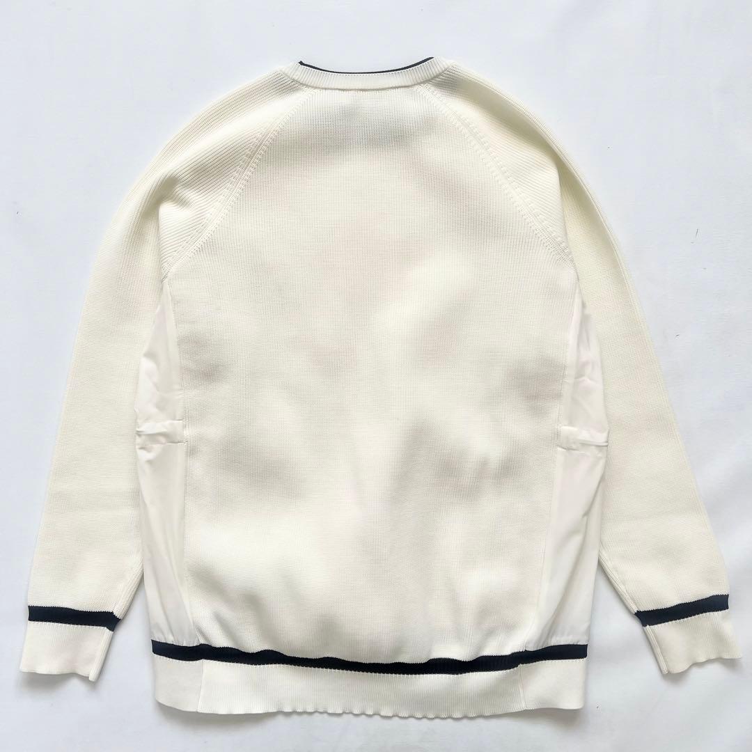 LANVIN SPORT ランバンスポール　切り替え　ニット　ナイロン　セーター