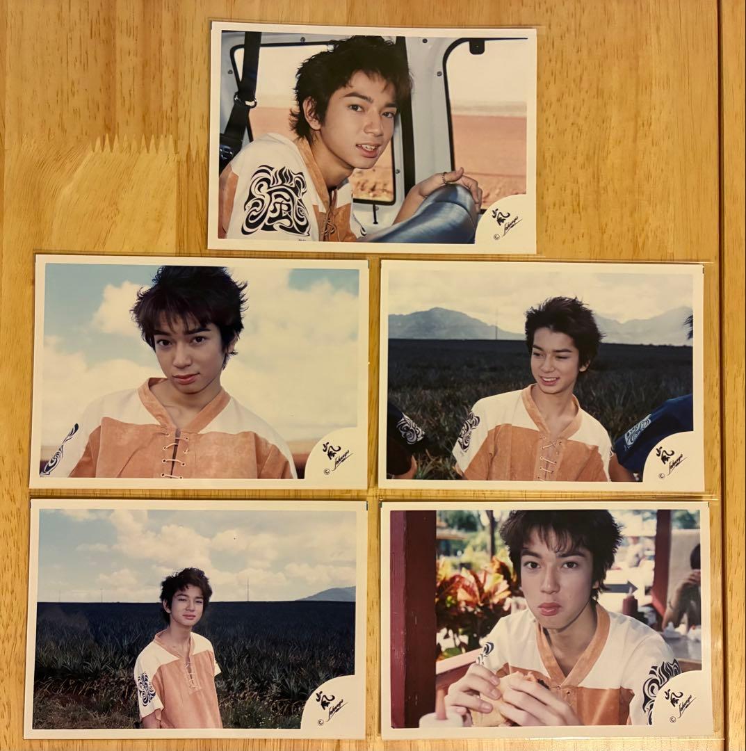 嵐　松本潤 公式写真　21枚セット
