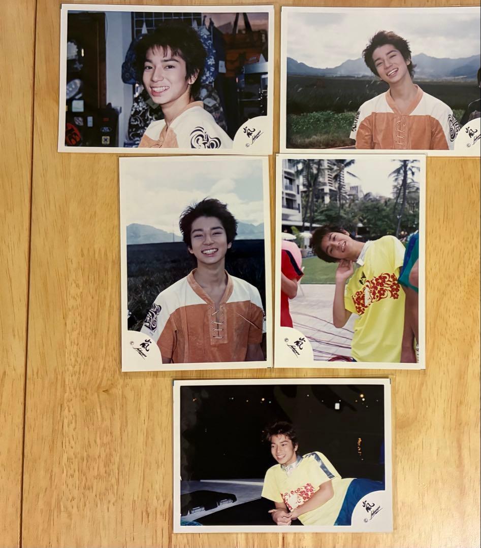 嵐　松本潤 公式写真　21枚セット