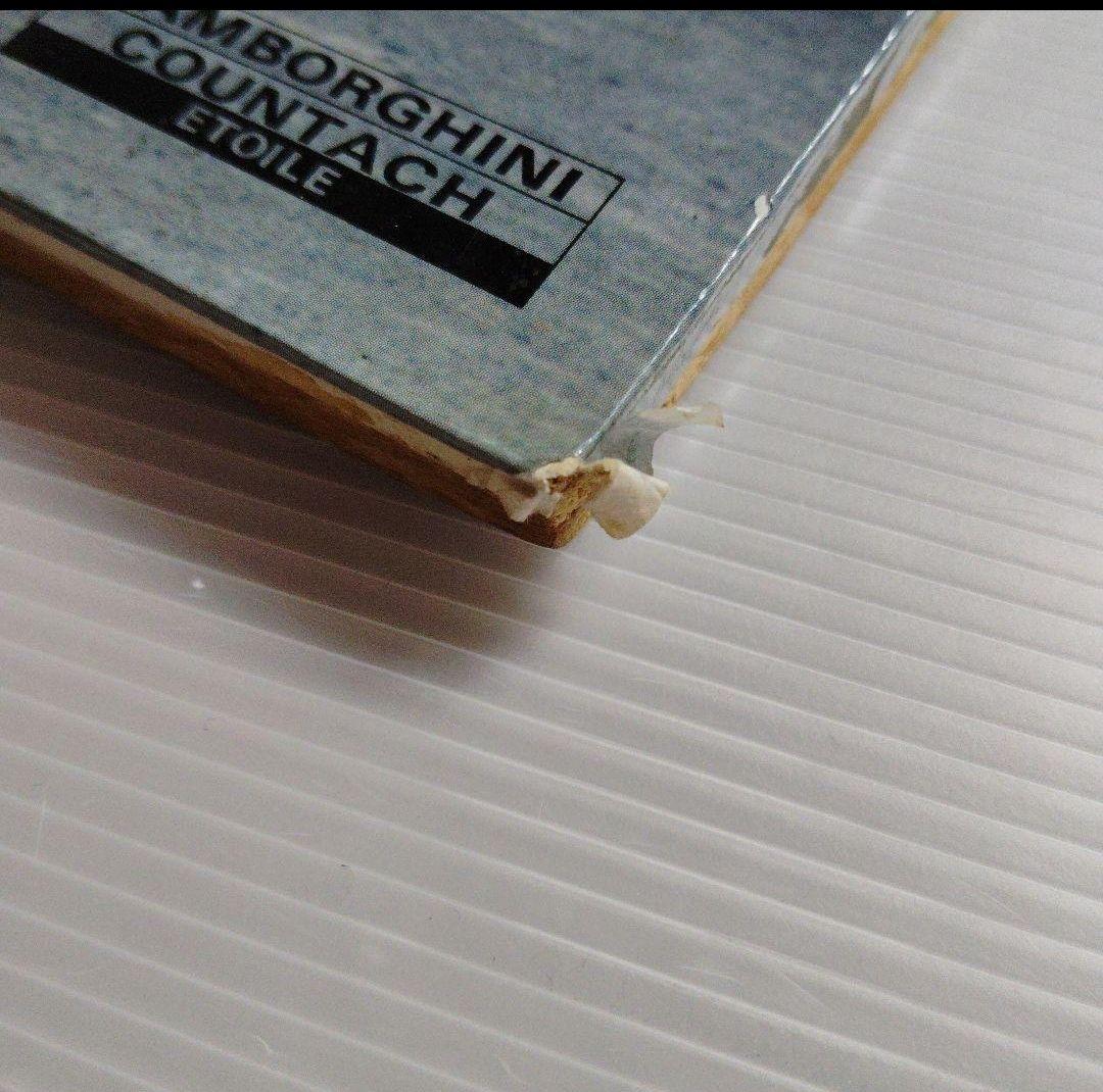 昭和レトロ ランボルギーニ カウンタック パネル 当時物 スーパーカーブーム