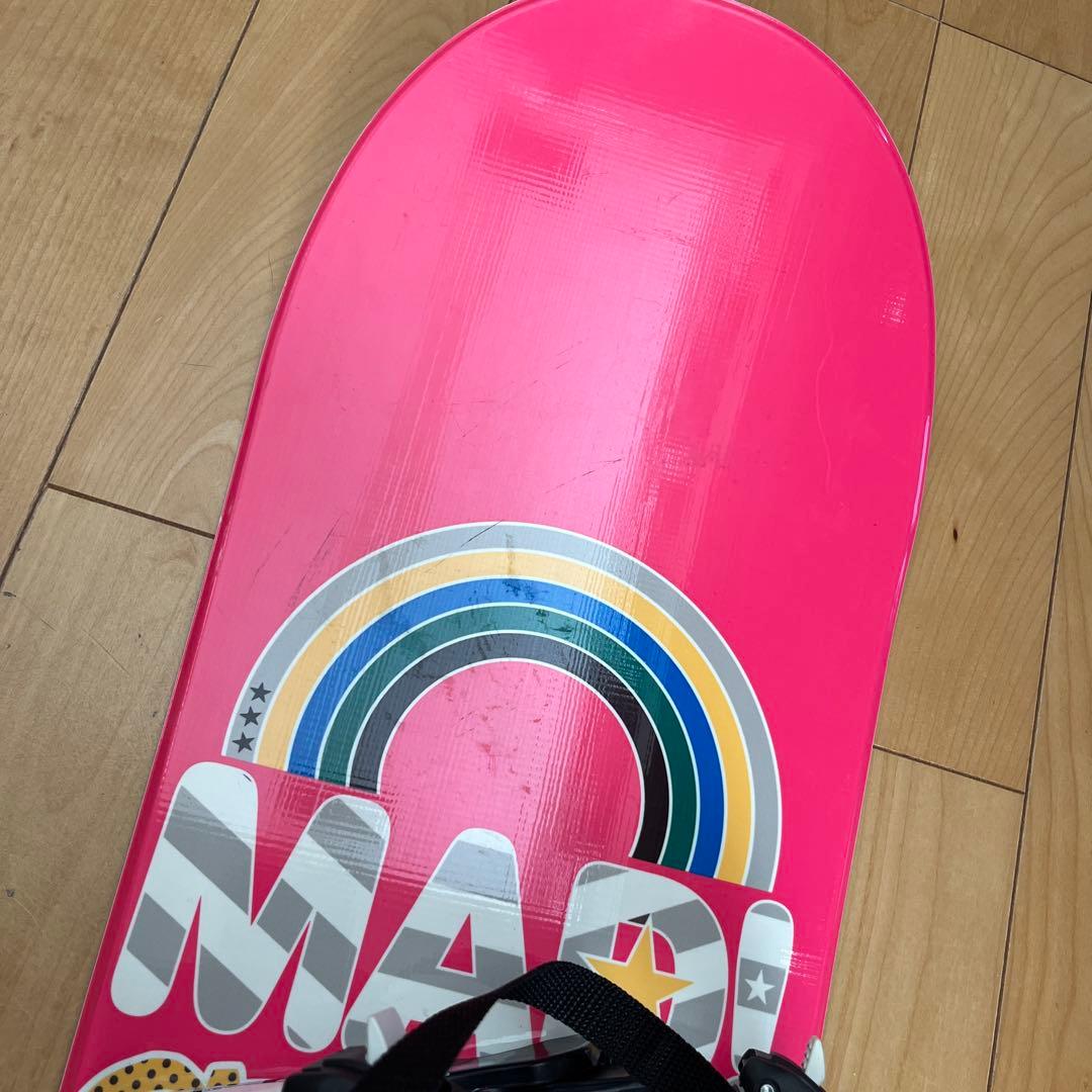 即滑走可‼️LOCAL ART WORK 144cm バインM カバー付　初心者向