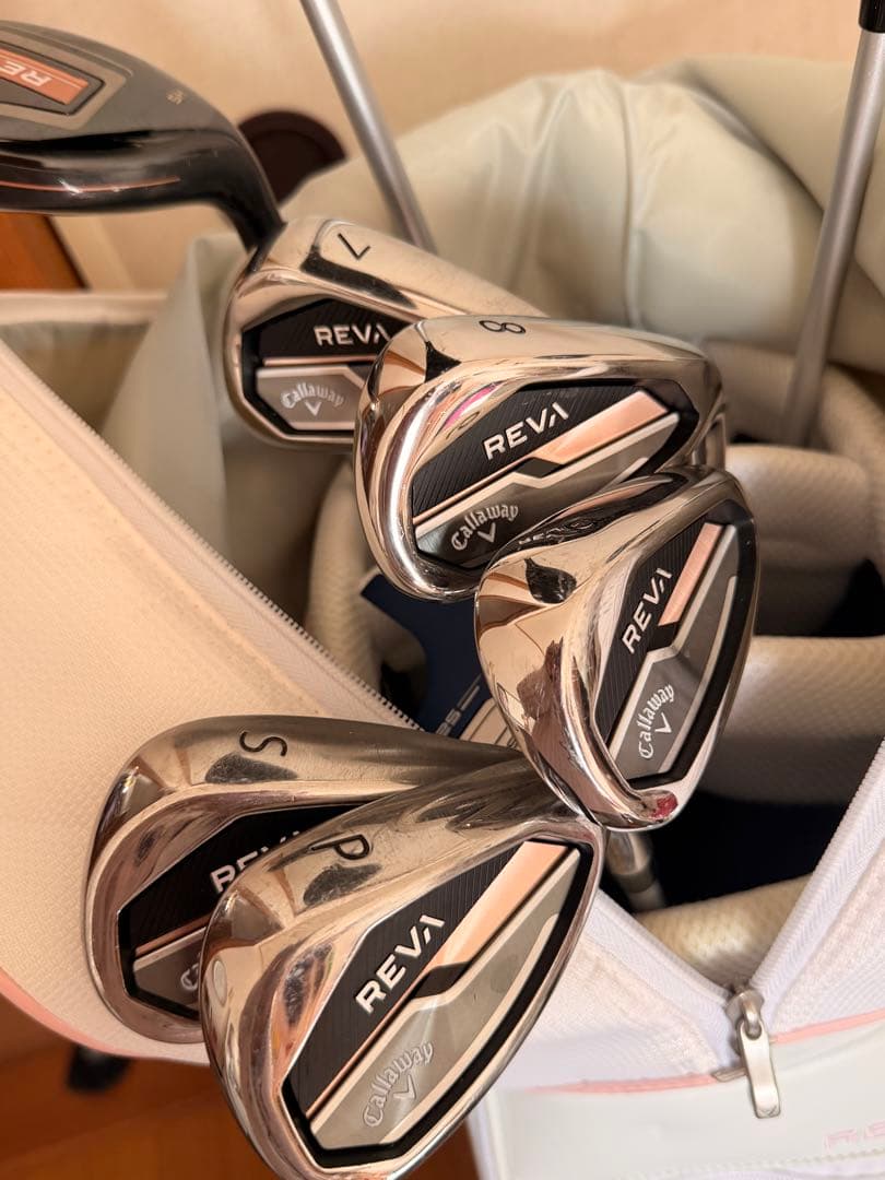 Callaway ゴルフバッグ ホワイト ピンク
