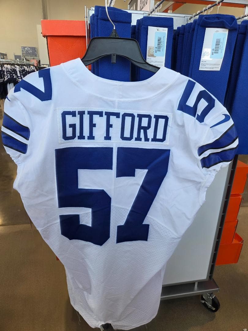 Nike NFL ON FIELD #57 GIFFORD ジャージ L 白