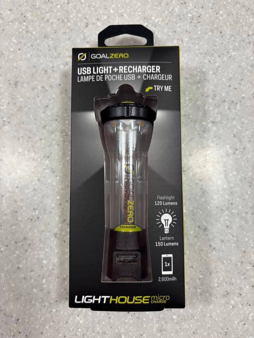 GOAL ZERO LIGHTHOUSE MICRO CHARGE ゴールゼロ