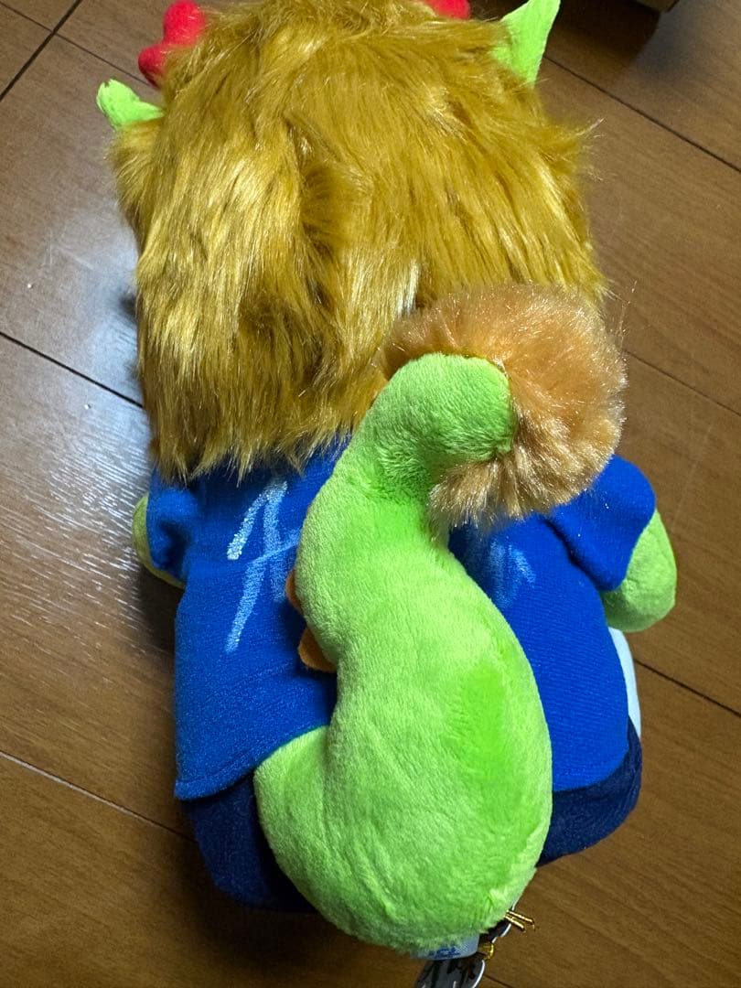 ホーリーくん 水戸ホーリーホック ぬいぐるみ　サイン入