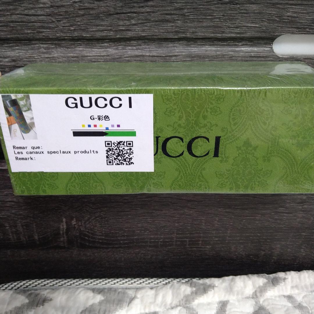 GUCCI GGパターン 水筒 緑色