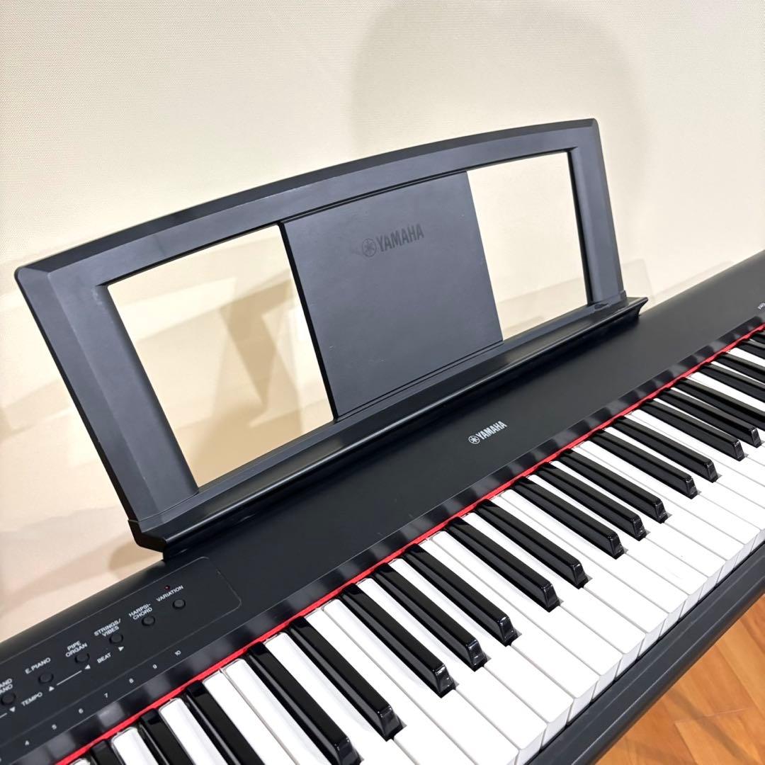 【美品】ヤマハ NP-11 電子キーボード 61鍵 椅子 スタンド付 スリム