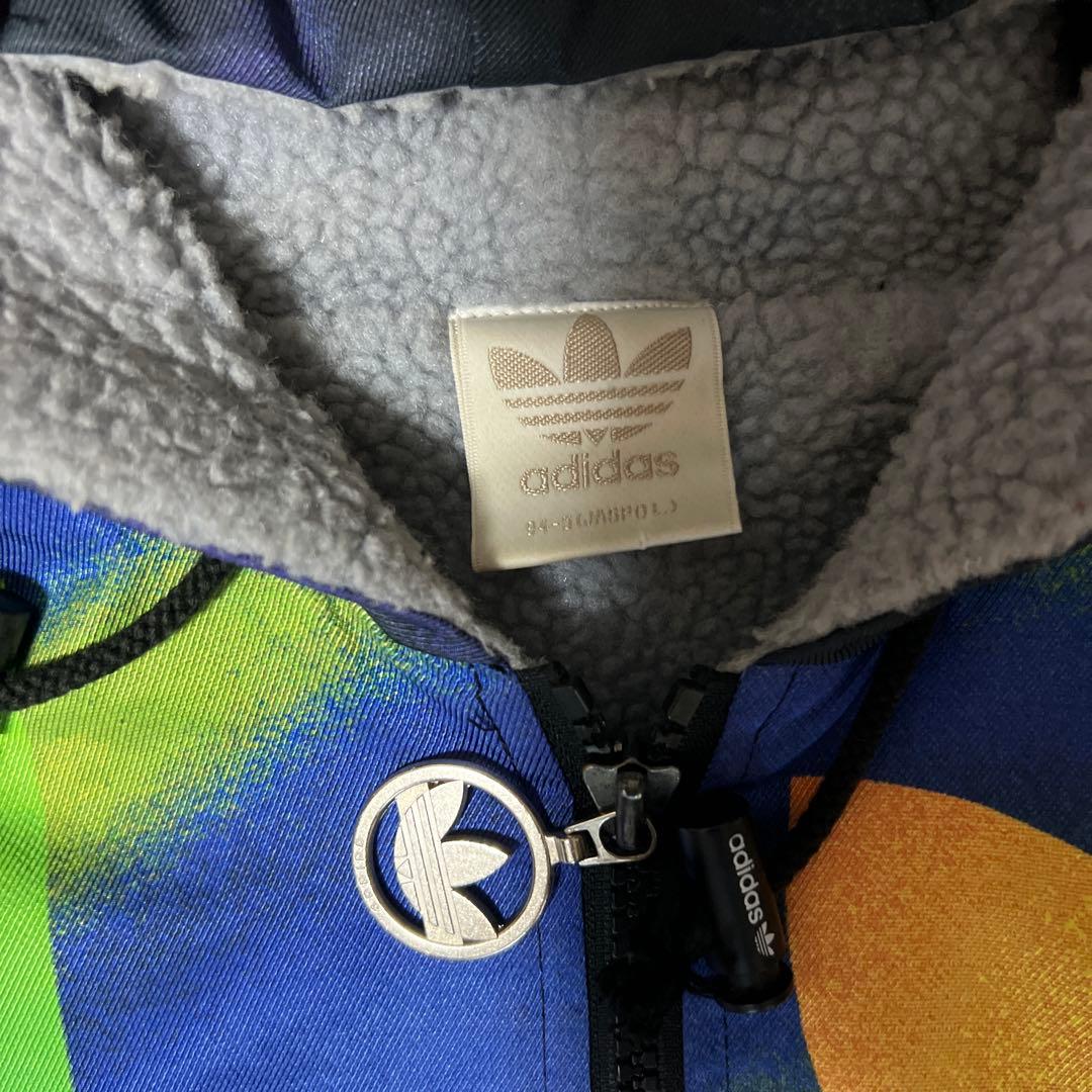 adidas ウィンドブレーカー Lサイズ 多色　ヴィンテージ　古着