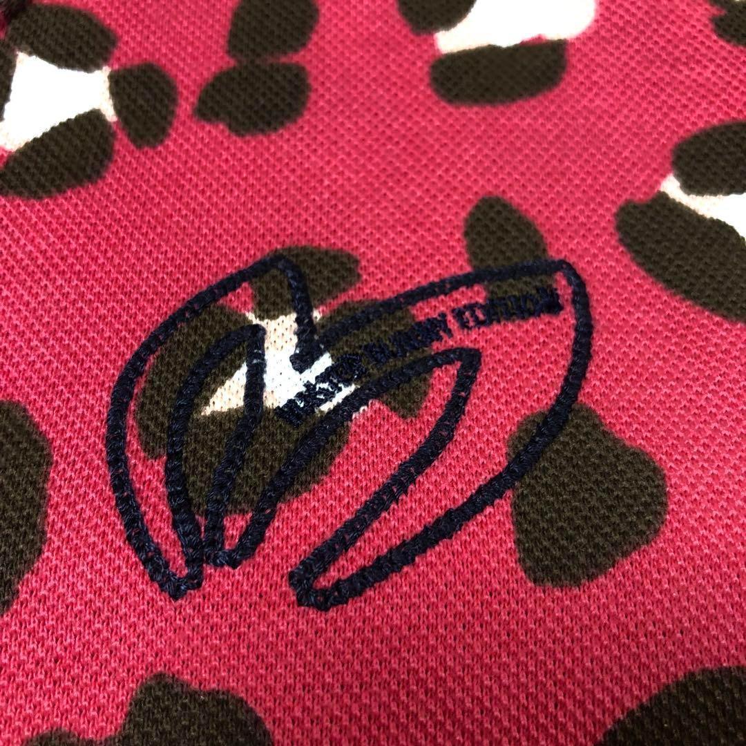 パーリーゲイツ マスターバニーエディション ポロシャツ レッド系 サイズ1