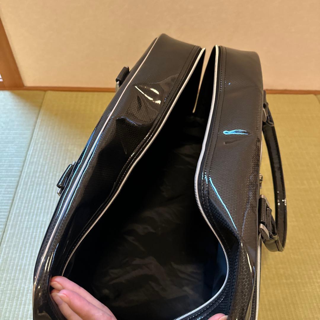 ミラショーン　エナメル　ゴルフバック　メンズ