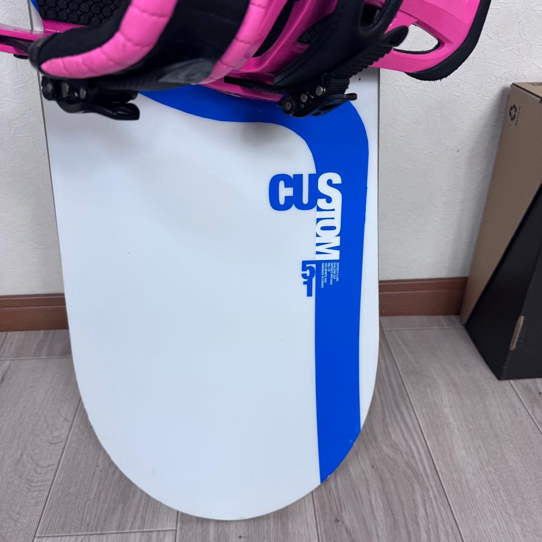 専用BURTON custom 151cm スノーボードセット