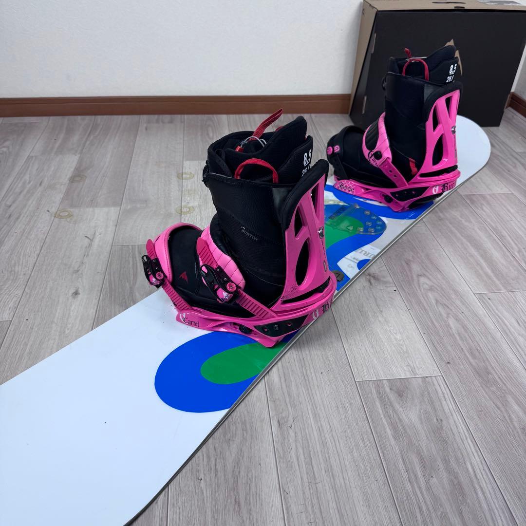 専用BURTON custom 151cm スノーボードセット