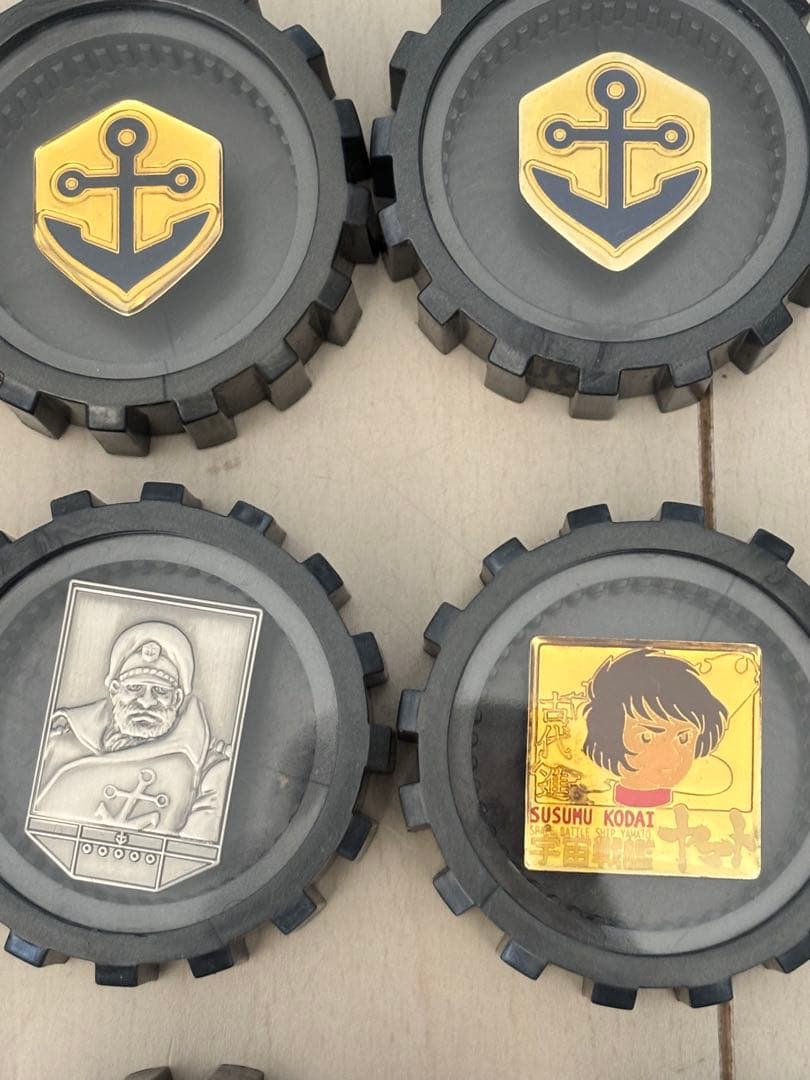 未使用品　宇宙戦艦ヤマト ピンズコレクション　45個セット　松本零士　美品