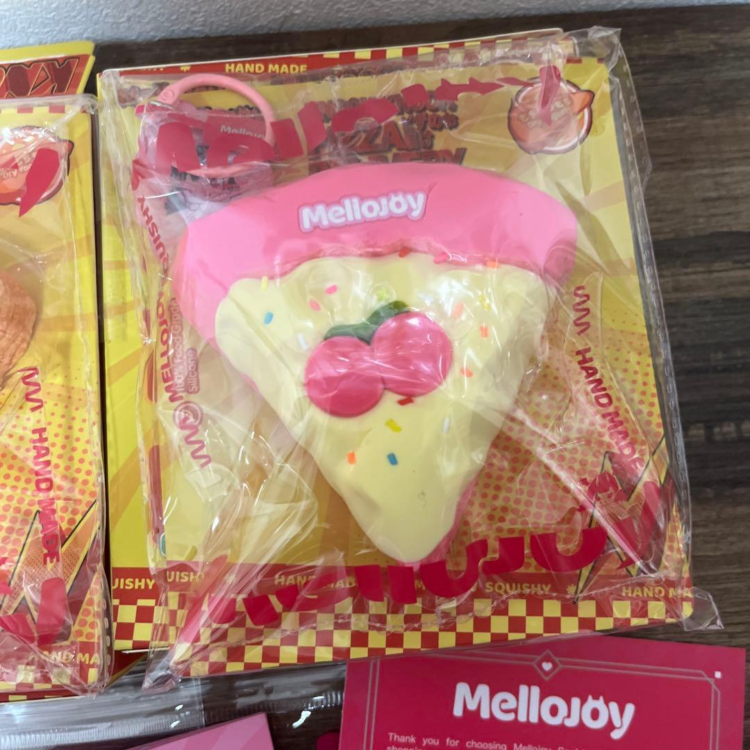 Mellojoy メロジョイ スクイーズ ピザのお届け　2個セット