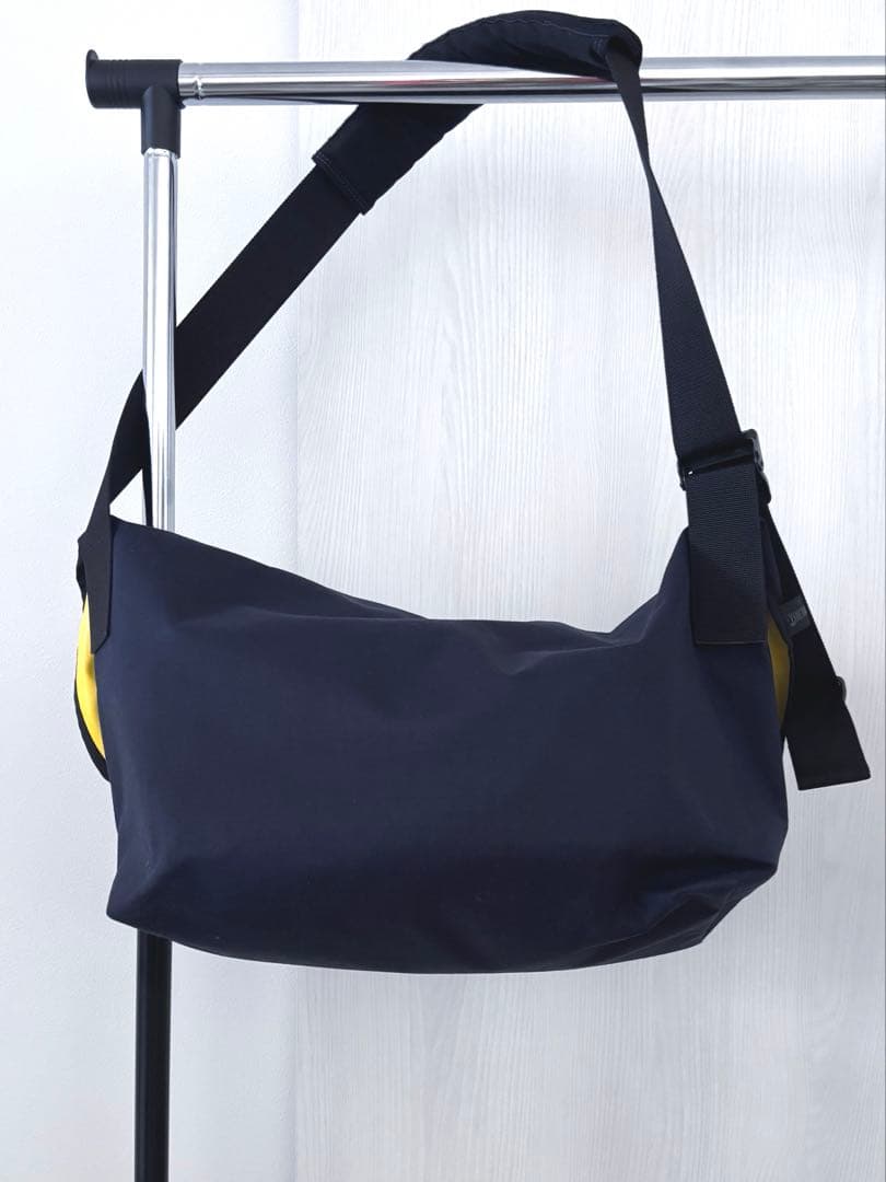 美品 bluelugメッセンジャーバッグ ショルダーパッドセット