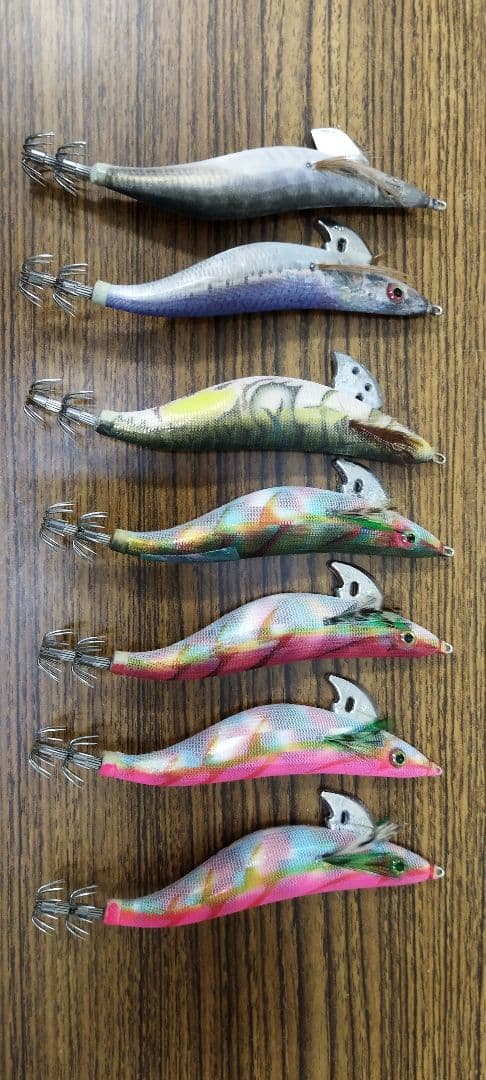 廃盤エギ王JP 3.5号　餌木 ７個セット