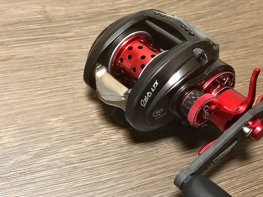アブガルシアREVOレボ LTX×ZPI BFC930PRO レッドフルカスタム