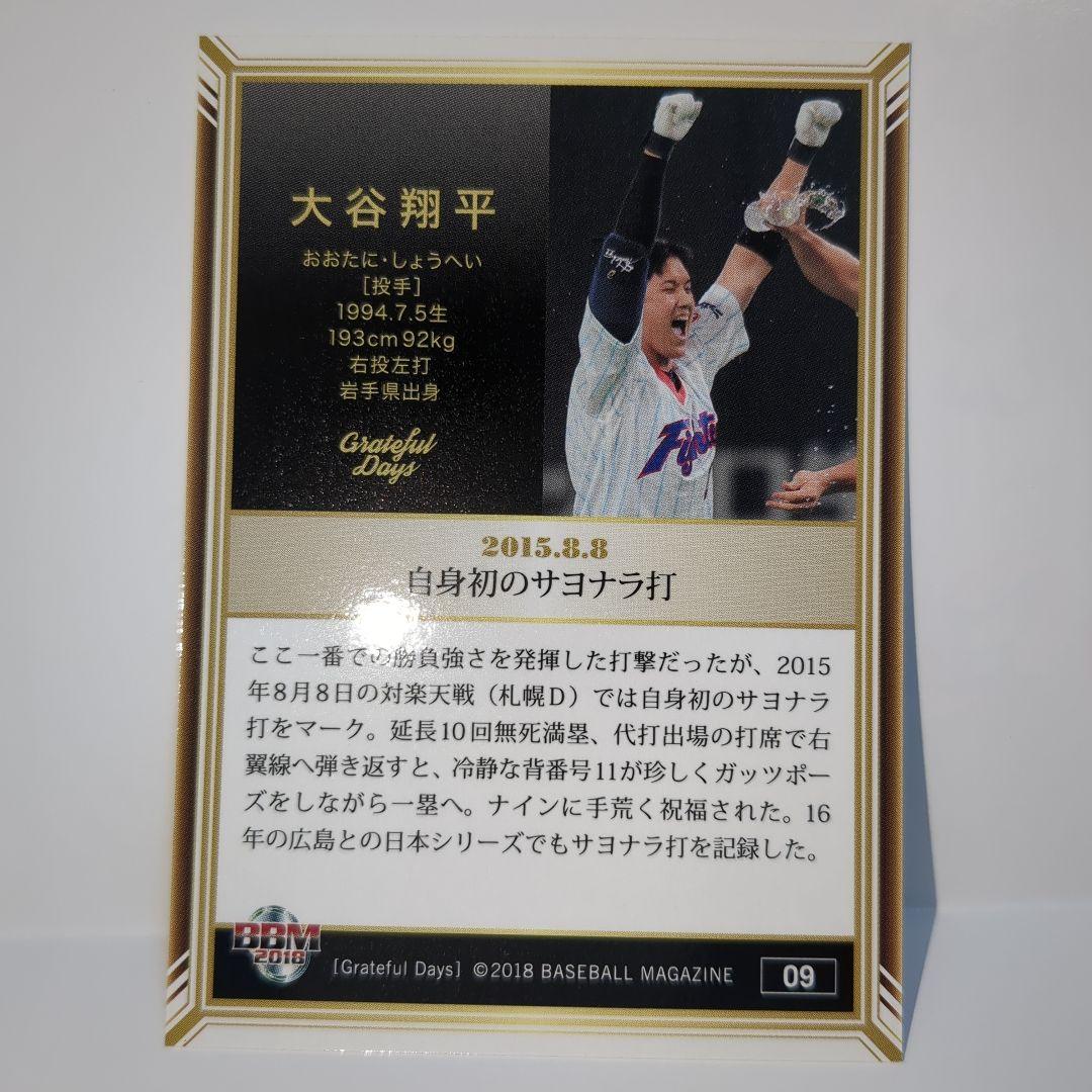 大谷翔平日ハム初サヨナラ打