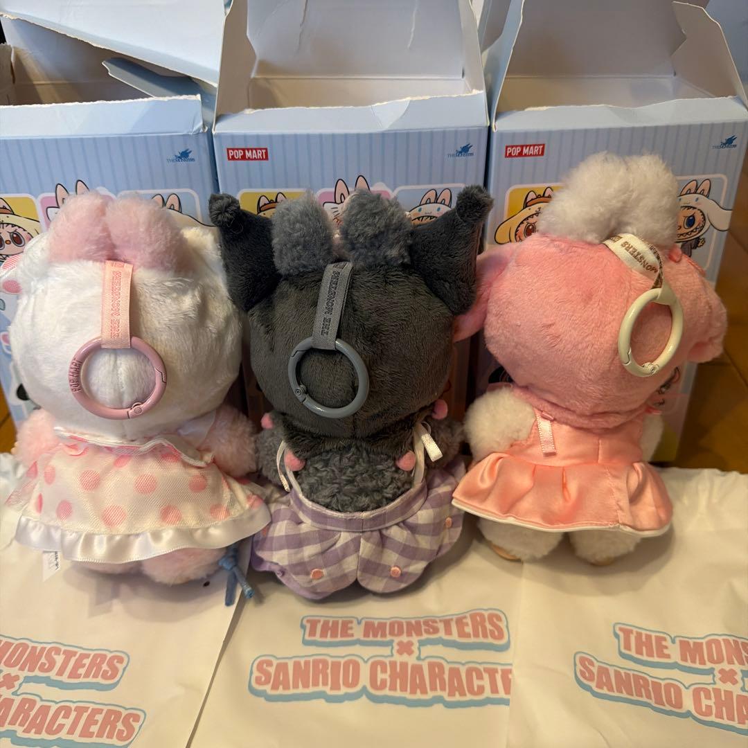 LABUBU THE MONSTERS サンリオキャラクターズ3体セット