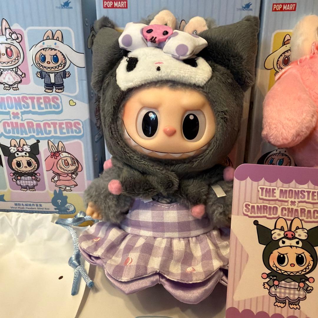 LABUBU THE MONSTERS サンリオキャラクターズ3体セット