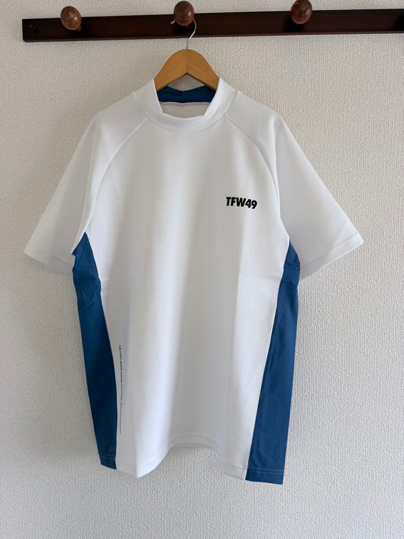 メンズウェア TFW49 SIDE PANEL SHORT SLEEVE MOCKNECK L