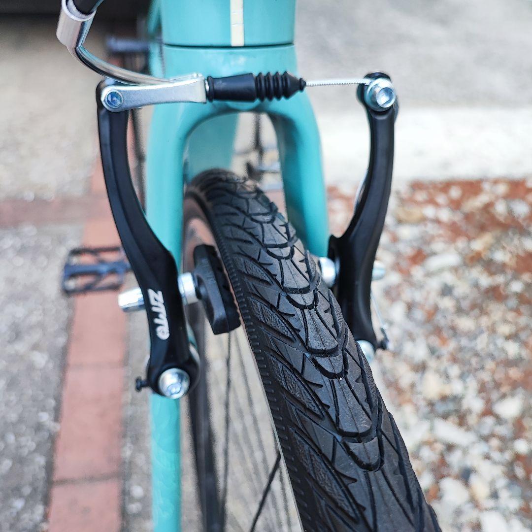 福岡発 新品パーツ多数 Bianchi ROMA4 ビアンキ チェレステ