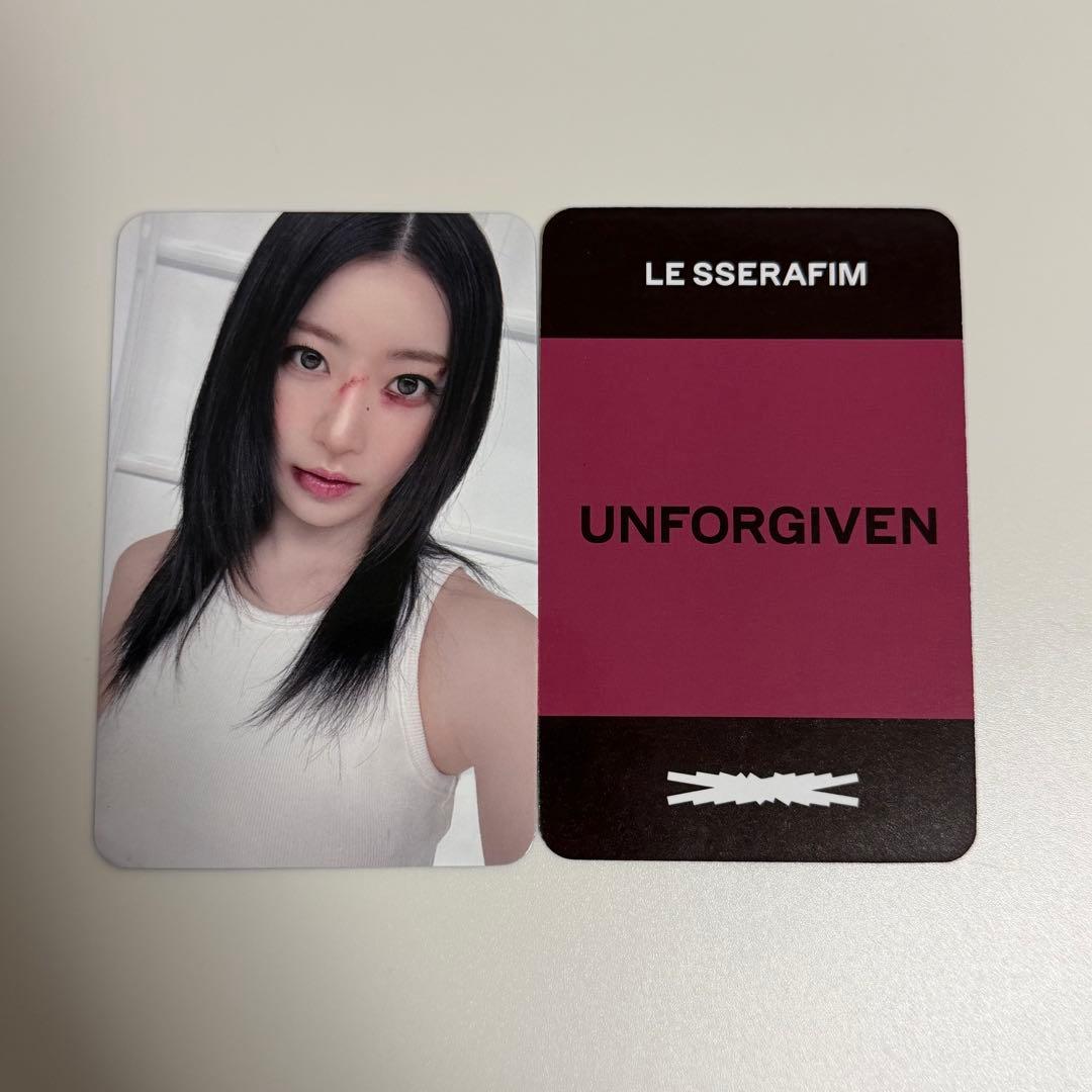 LE SSERAFIM ルセラ UNFORGIVEN ヨントン中国トレカ サクラ