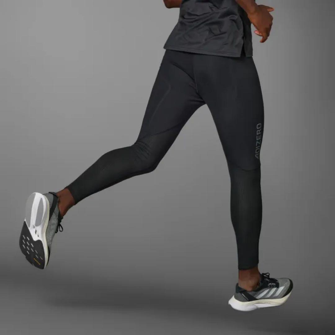 送料無料 新品adidas ADIZERO ランニング ロングレギンス 3XL