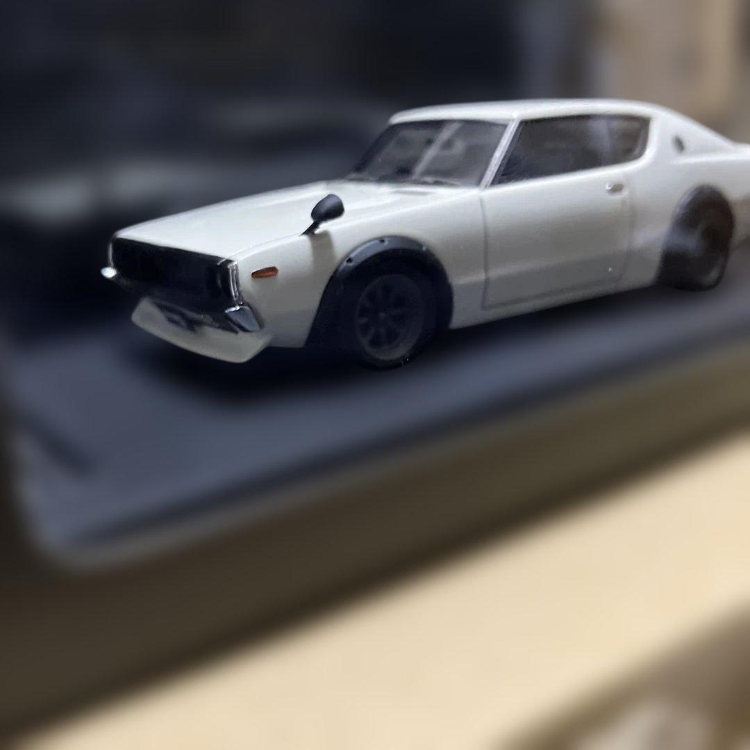 (美品)(イグニッションモデル　1/43 スカイライン　2000 GT-R