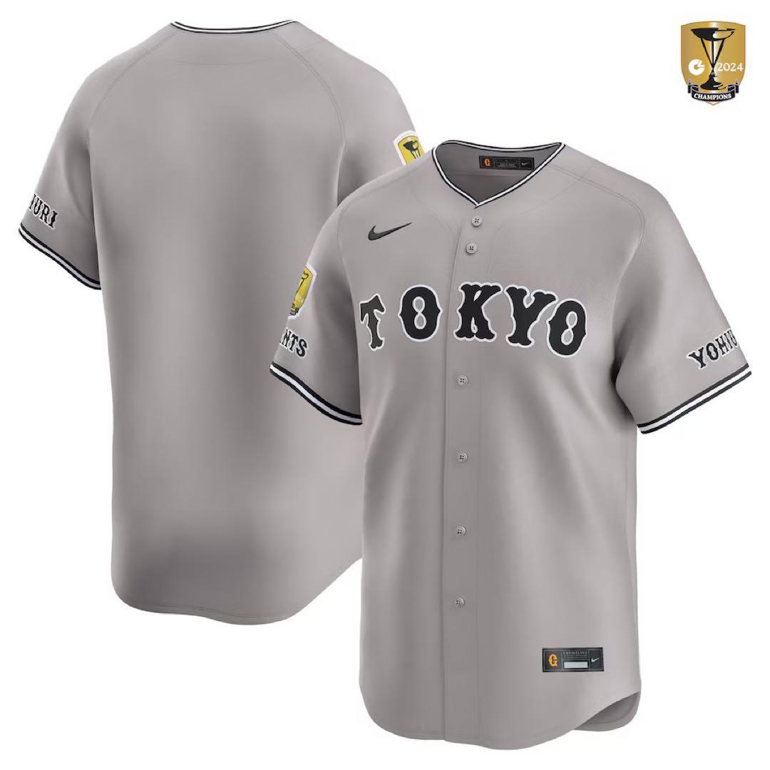 #10 読売ジャイアンツ チャンピオン・エンブレム ユニホーム 甲斐拓也 L