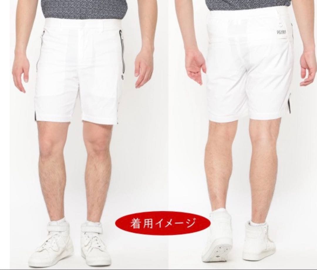 【新品未使用】PEARLY GATES メンズ ショートパンツ 6 白