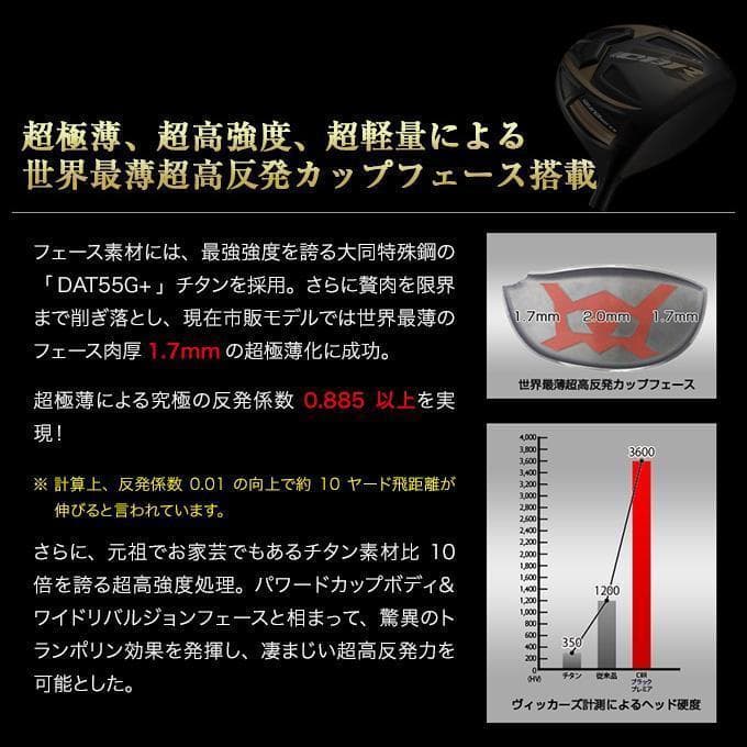 ☆新品 超高反発CBRブラックプレミア USTmamiya製 Vspec α Ⅳ
