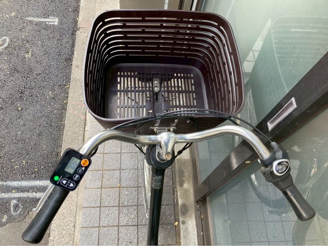 中古電動自転車 パナソニック ビビDX 26インチ ブラック 横浜 №3667