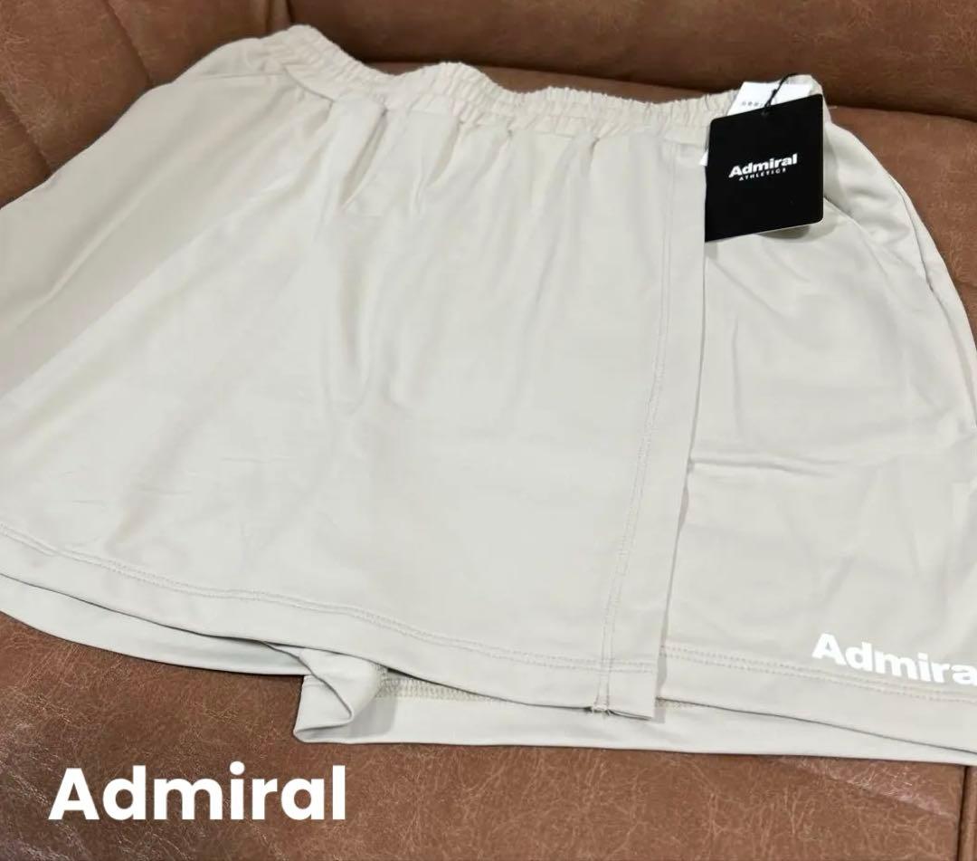 ⭐️新品値札タグ付き　Admiral テニス　ウェア　アドミラルのスコート
