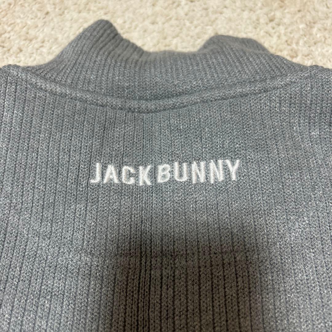JACK BUNNY グレー セーター　ジップ付き