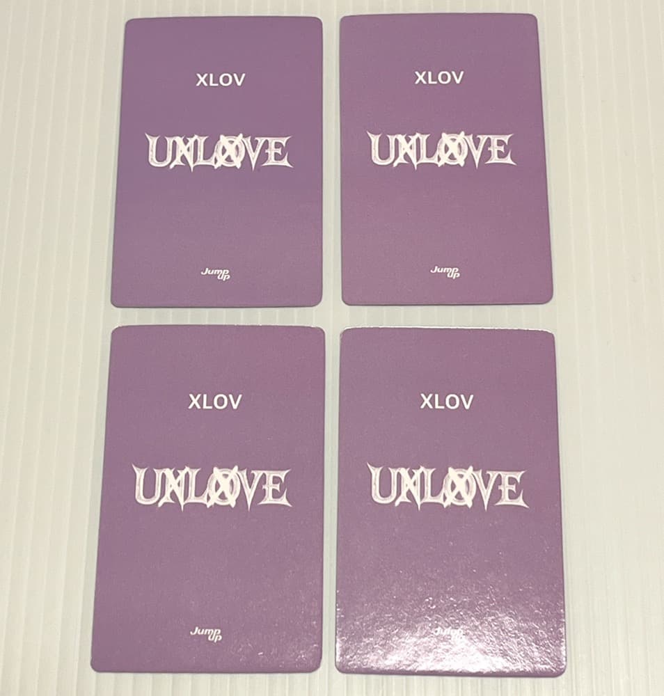 xlov 特典トレカ Jumpup コンプリートセット ヨントン　匿名配送