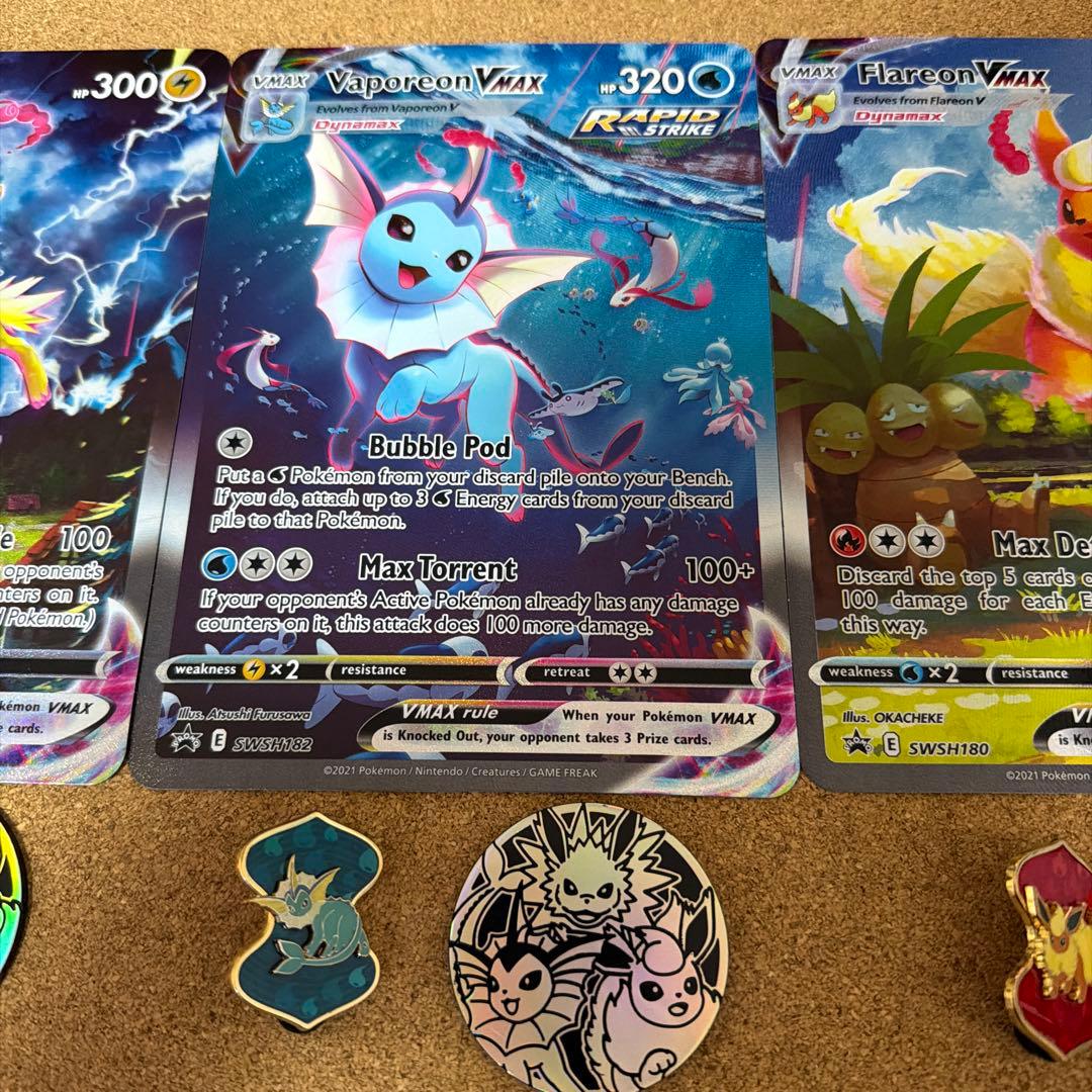【海外正規品】夏ポケカ 英語版　プレミアムコレクション　 ジャンボカードセット