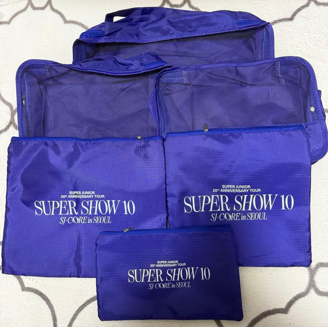 SUPERJUNIOR ss10 SJ core入場特典 トラベルポーチ