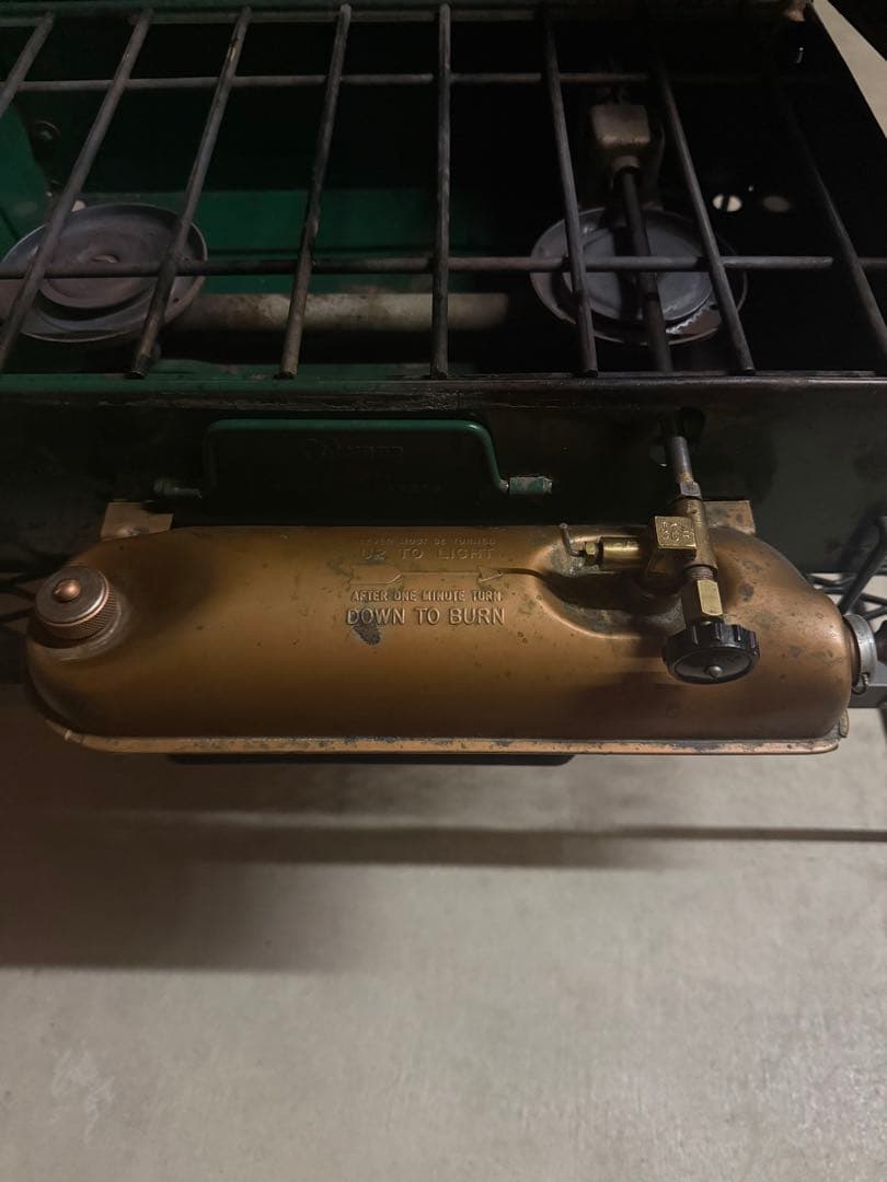 コールマン 425B 前期 ツーバーナー コッパータンク 1954〜1958年製