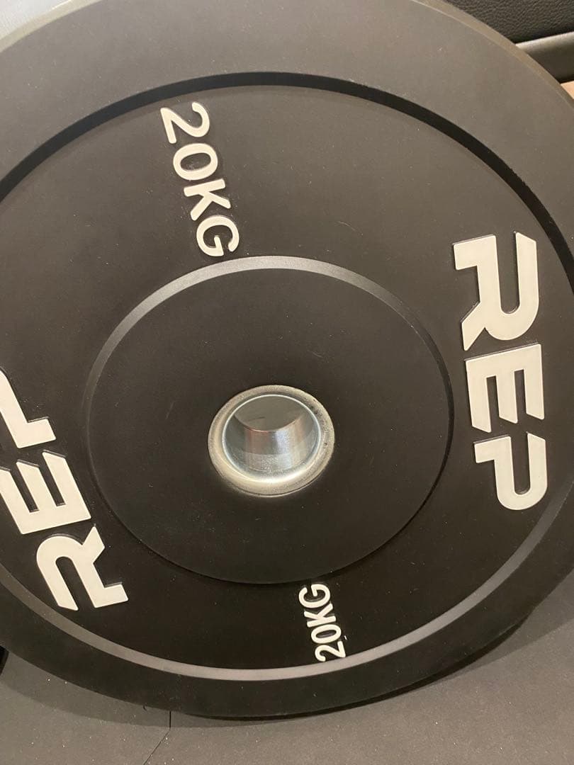 ［ハ-コ］REP 20KG ダンベルプレート 1枚　①