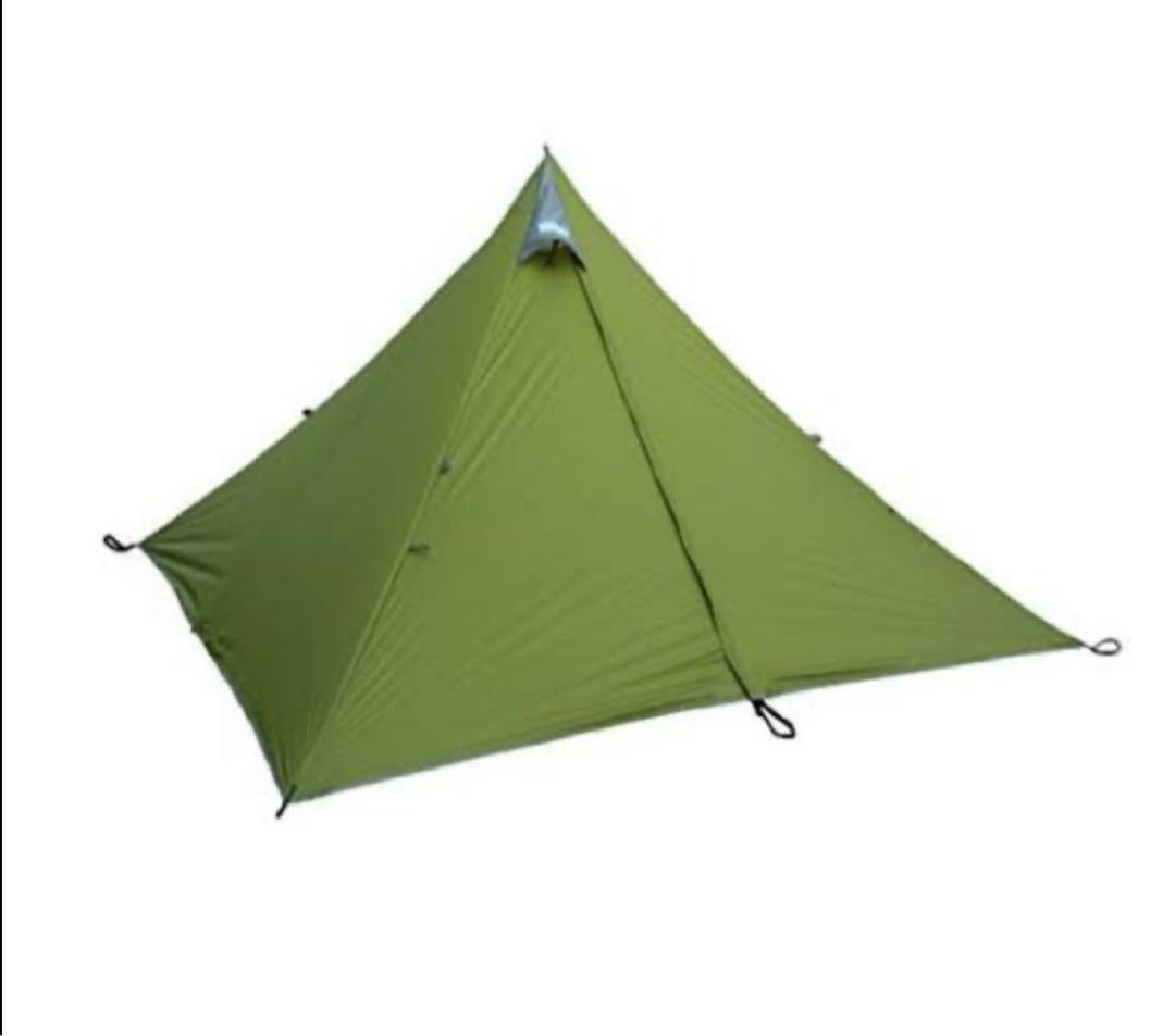 CAMPANDA ピラミッド型テント 緑