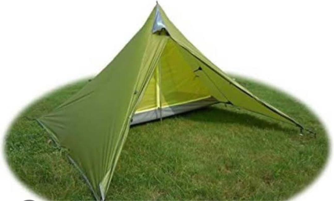 CAMPANDA ピラミッド型テント 緑